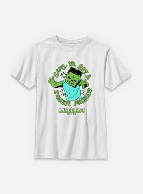 A Minecraft Movie Zombie Problem Youth T-Shirt