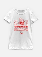 A Minecraft Movie Steve's Lava Chicken Youth Girls T-Shirt