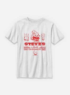 A Minecraft Movie Steve's Lava Chicken Youth T-Shirt