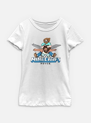 A Minecraft Movie Winged Jason Youth Girls T-Shirt