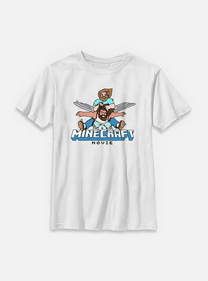 A Minecraft Movie Winged Jason Youth T-Shirt