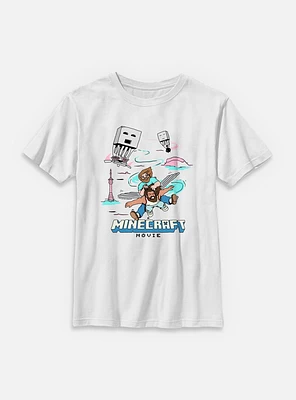 A Minecraft Movie We Gotta Go Faster Youth T-Shirt