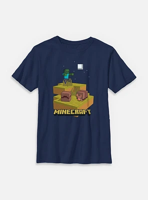 Minecraft Night Armadillo Youth T-Shirt