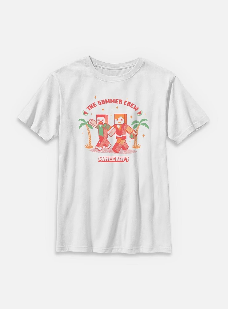 Minecraft Summer Crew Youth T-Shirt