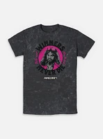 A Minecraft Movie Winners Never Die Mineral Wash T-Shirt