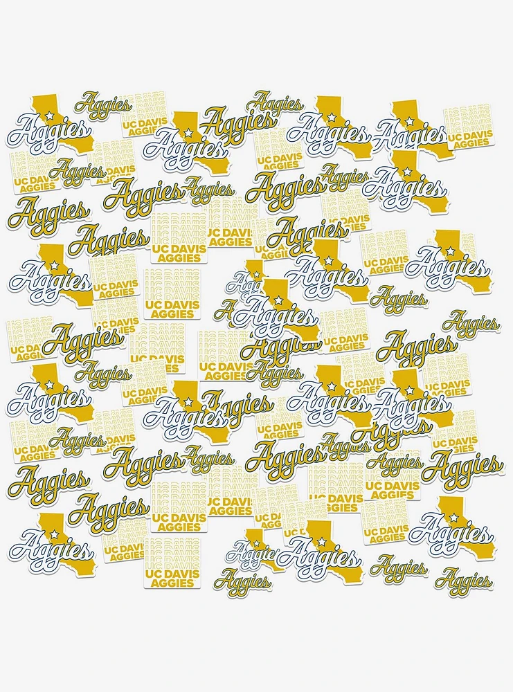 University Of California Davis Aggies 100Ct Sticker Pack