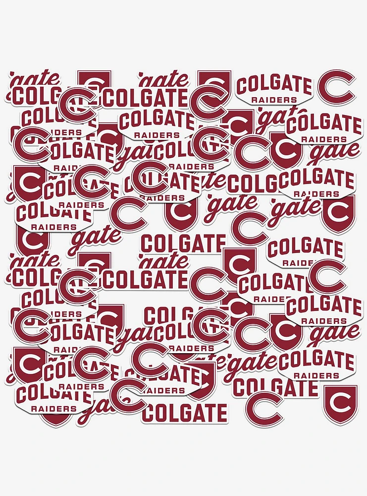 Colgate University Raiders 100Ct Sticker Pack