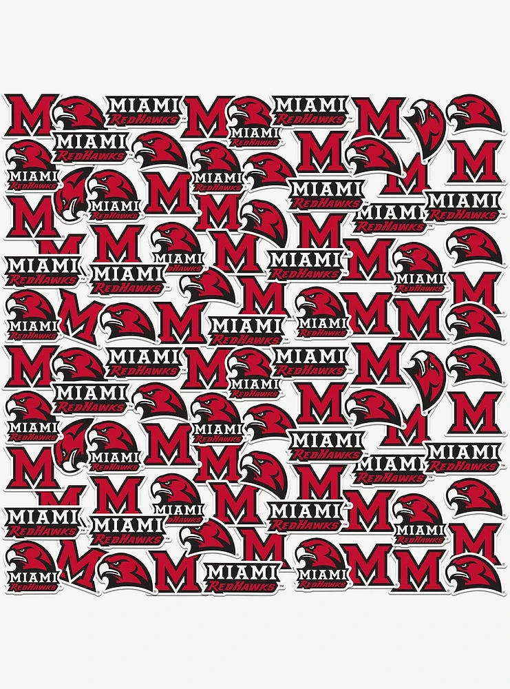 Miami University Oh 100Ct Sticker Pack