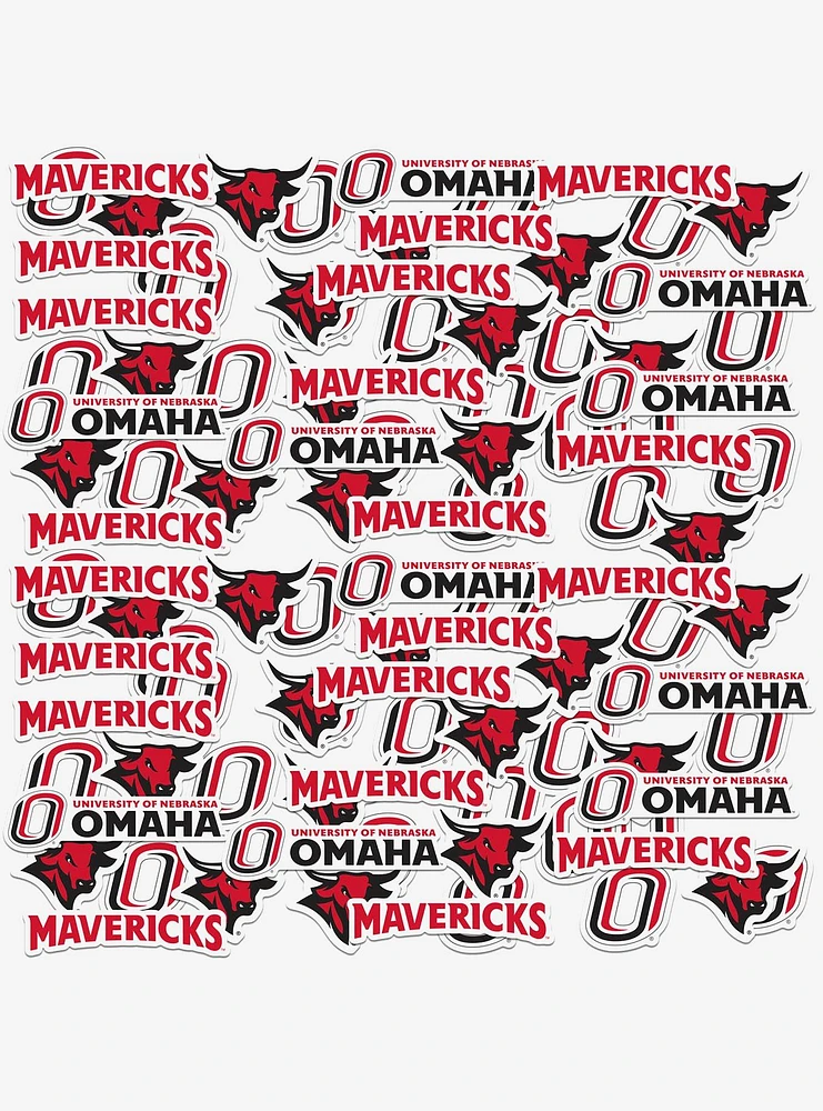 University Of Nebraska At Omaha Mavericks 100Ct Sticker Pack