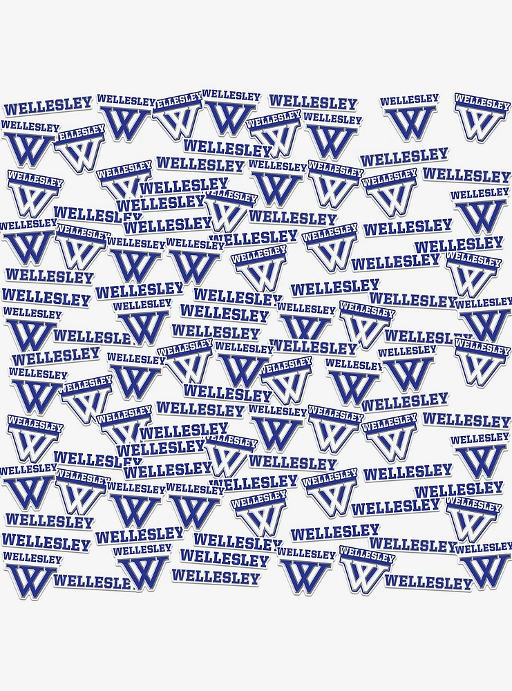 Wellesley College 100ct Sticker Pack