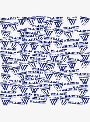 Wellesley College 100ct Sticker Pack