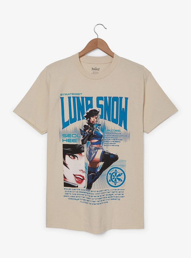 Marvel Rivals Luna Snow Portrait T-Shirt - BoxLunch Exclusive