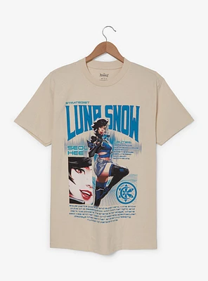 Marvel Rivals Luna Snow Portrait T-Shirt - BoxLunch Exclusive