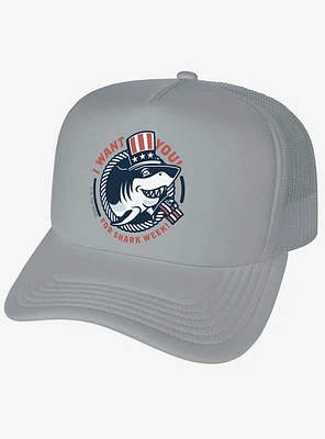 Shark Week: Television Series I Want You Foam Trucker Hat