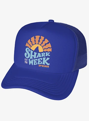 Shark Week: Television Series Lino Sunset Foam Trucker Hat