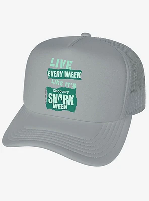 Shark Week: Television Series Live Every Week Foam Trucker Hat
