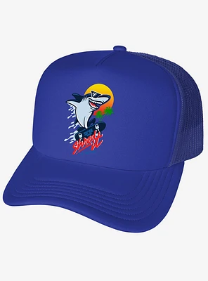 Shark Week: Television Series Skate Boarding Shark Foam Trucker Hat