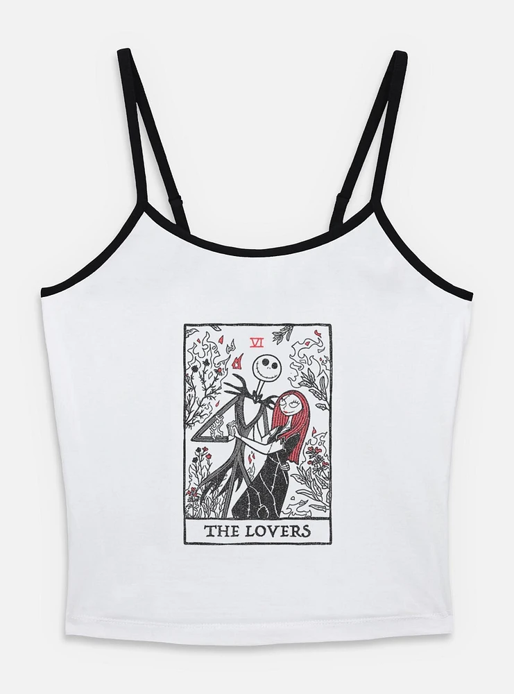 The Nightmare Before Christmas Loving Death Tarot Womens Cami