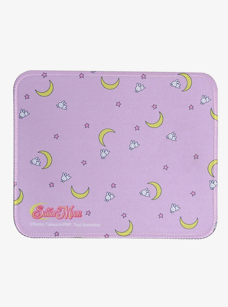 Sailor Moon Bunny Crescent Moon Mouse Pad