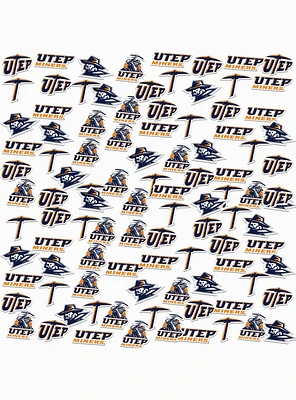 University Of Texas At El Paso UTEP Miners 100 Ct. Sticker Pack