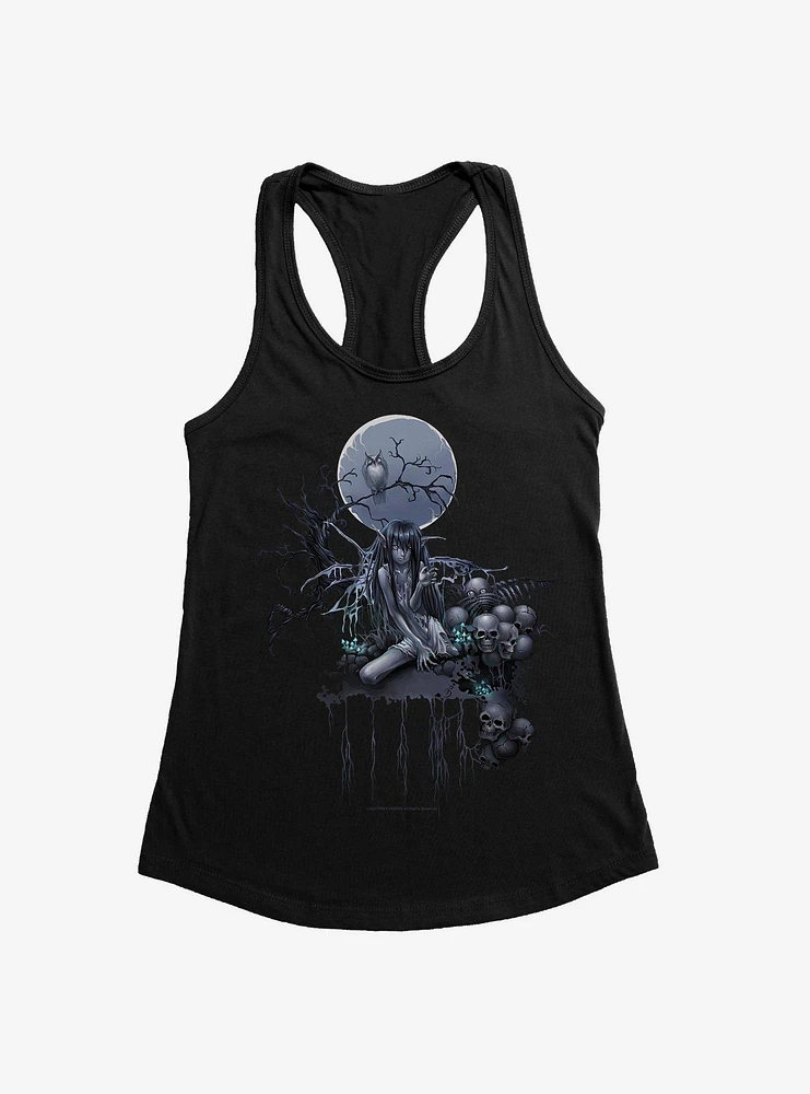 Fairies By Trick Full Moon Fairy Womens Tank Top
