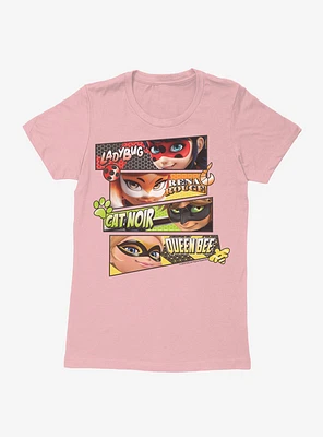 Miraculous: Tales Of Ladybug And Cat Noir Group Womens T-Shirt