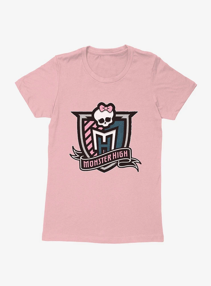 Monster High Cute Emblem Logo Womens T-Shirt