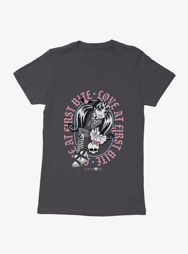 Monster High Draculaura Love At First Bite Womens T-Shirt