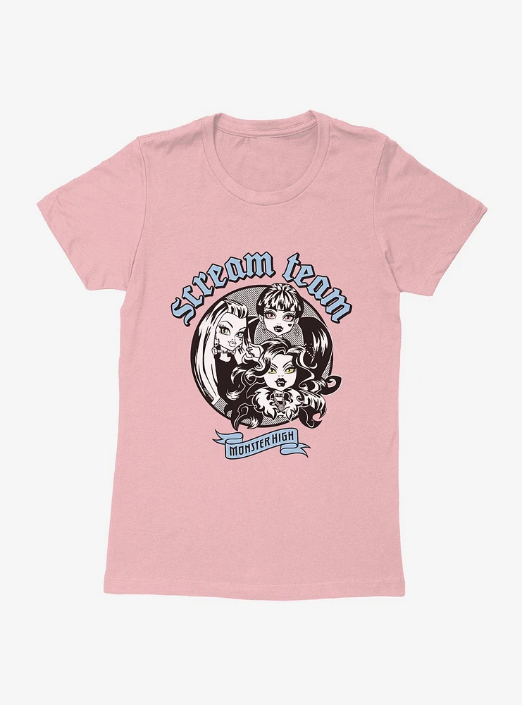 Monster High Scream Team Womens T-Shirt