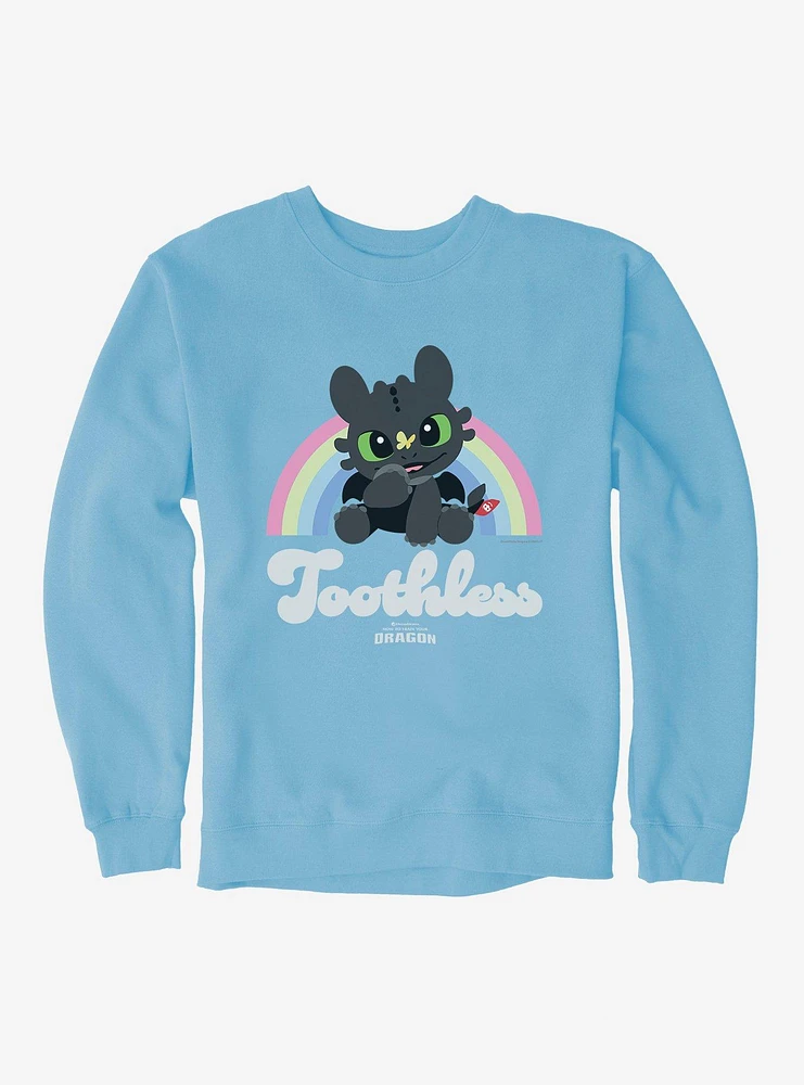 How To Train Your Dragon Toothless Rainbow Sweatshirt