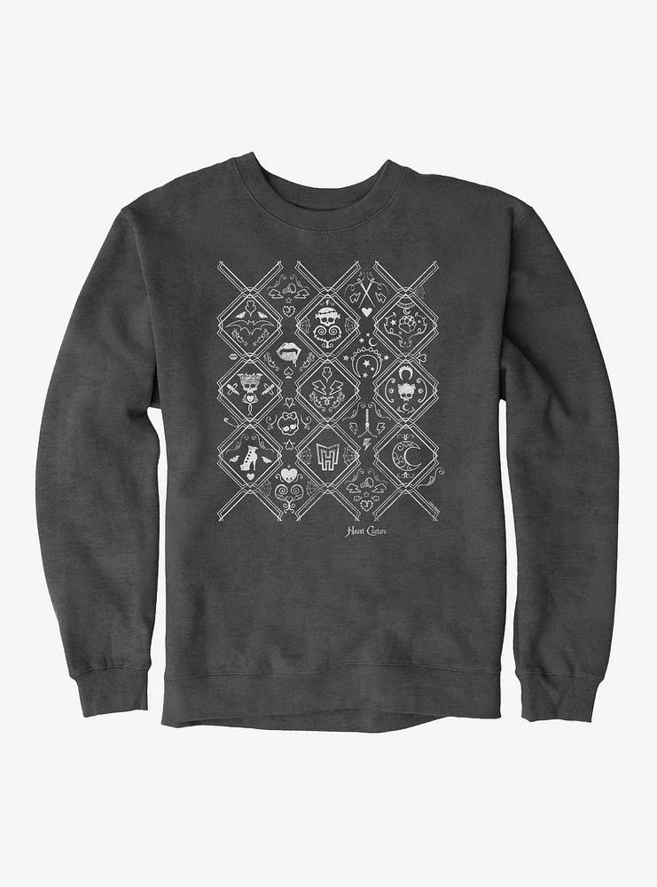 Monster High Geometric Haunt Couture Icon Sweatshirt