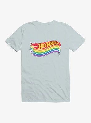 Hot Wheels Pride Rainbow Stacked Logo T-Shirt