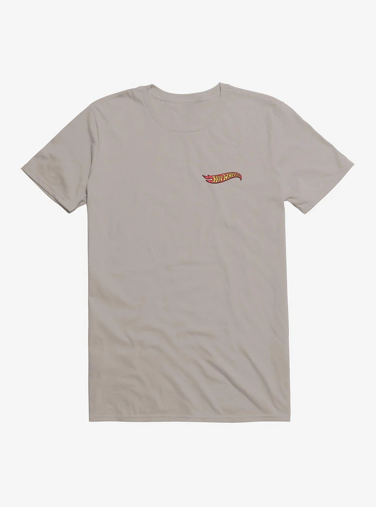 Hot Wheels Chest Distressed Logo T-Shirt