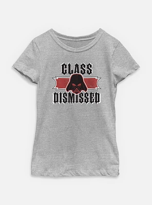 Star Wars Class Dismissed Darth Vader Youth Girls T-Shirt