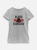 Star Wars Class Dismissed Darth Vader Youth Girls T-Shirt