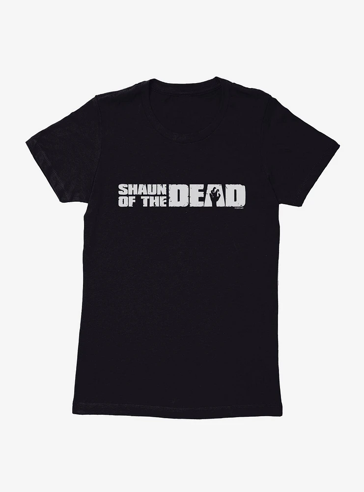 Shaun Of The Dead Title Womens T-Shirt