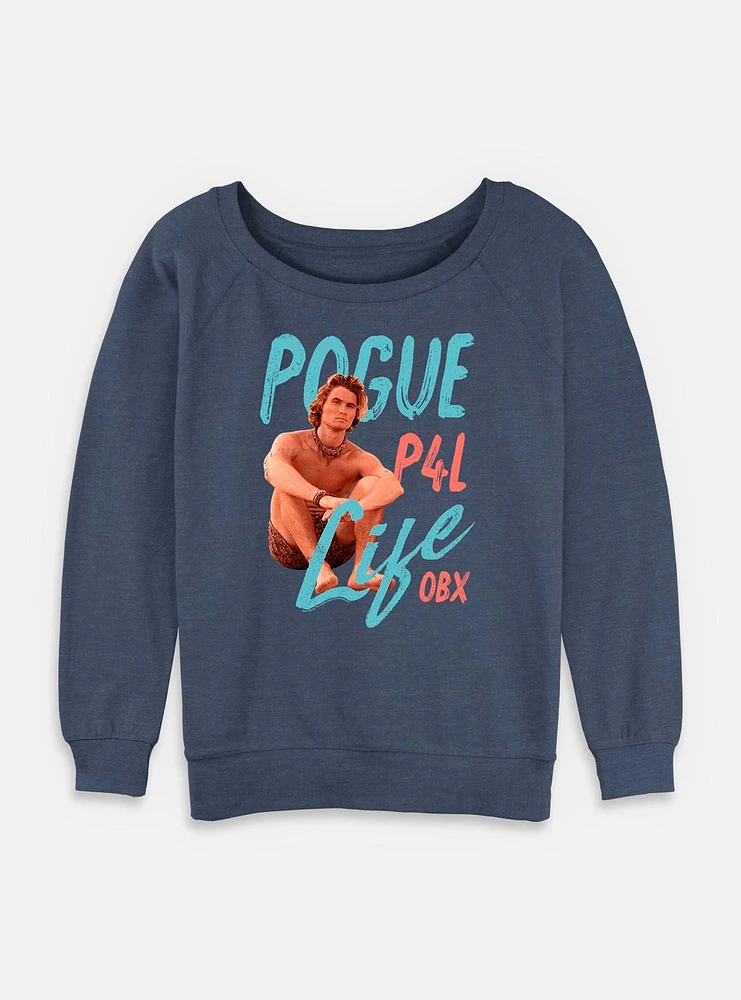 Outer Banks Pogue Life John Womens Slouchy Sweatshirt
