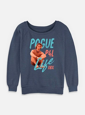 Outer Banks Pogue Life John Womens Slouchy Sweatshirt