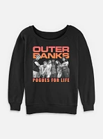 Outer Banks Chateau Tree Womens Slouchy Sweatshirt