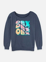 Outer Banks OBX Stack Womens Slouchy Sweatshirt