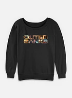 Outer Banks Photo Logo Womens Slouchy Sweatshirt