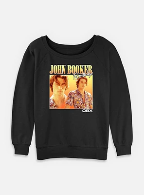 Outer Banks John Booker Collage Womens Slouchy Sweatshirt