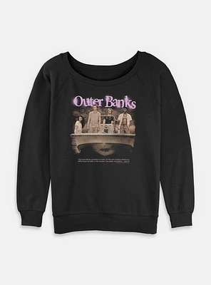 Outer Banks Group Photo Womens Slouchy Sweatshirt