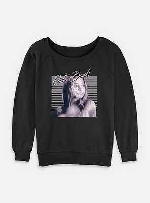 Outer Banks Sarah Photo Poster Womens Slouchy Sweatshirt
