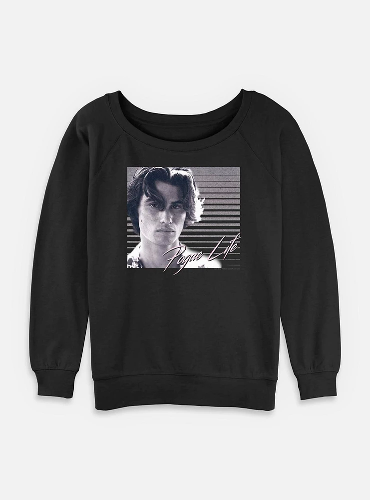 Outer Banks Pogue Life John Booker Womens Slouchy Sweatshirt