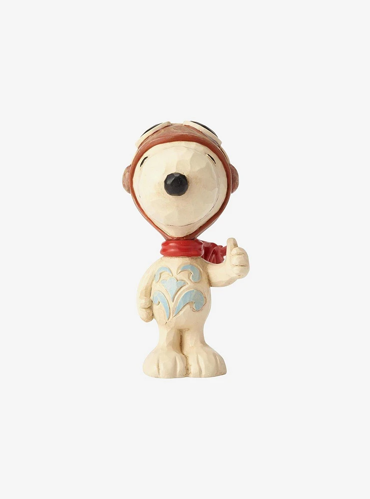 Peanuts Snoopy Flying Ace Jim Shore Mini Figure
