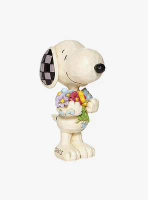 Peanuts Mini Snoopy with Flowers Jim Shore Figure