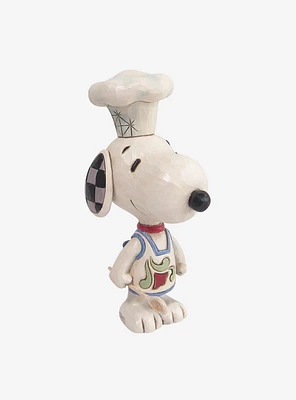 Peanuts Snoopy Chef Jim Shore Mini Figure