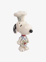 Peanuts Snoopy Chef Jim Shore Mini Figure