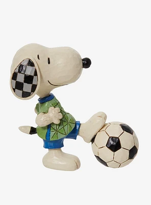 Peanuts Mini Snoopy Soccer Jim Shore Figure